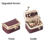RoyalBagger Genuine Leather Mini Coin Purse - Kiss Lock Change Pouch