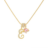 Adjustable Personalized Name Letter Necklace - image 32