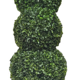 Boxwood Easter Bunny Topiary, Green, 35", by My Texas House