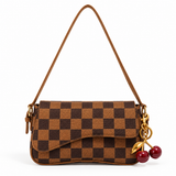 WeeNOD Cherry Charm Saddle Shoulder Bag