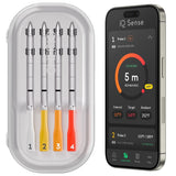iQ Sense by CHEF iQ Smart Wireless Thermometer, WiFi Unlimited Range, 5 Sensors, Ultra-Thin Probe - 2025 Version, Gen 3