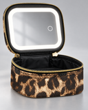 WeeNOD Leopard Mini Mirror Vanity Case