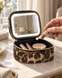 WeeNOD Leopard Mini Mirror Vanity Case