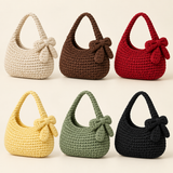 WeeNOD LoopMuse Bow Crochet Bag — DIY Kit or Ready-Made