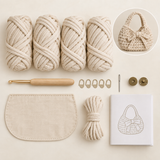 WeeNOD LoopMuse Bow Crochet Bag — DIY Kit or Ready-Made