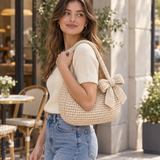 WeeNOD LoopMuse Bow Crochet Bag — DIY Kit or Ready-Made