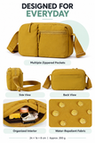 WeeNOD-L Everyday Multi-Pocket Nylon Crossbody Bag