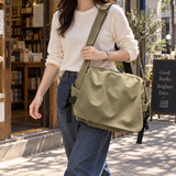 WeeNOD Olive Flap Messenger Bag