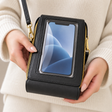 WeeNOD Phone Window Crossbody — Black