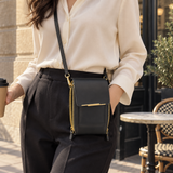 WeeNOD Phone Window Crossbody — Black