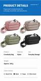 WeeNOD-L Everyday Puffer Nylon Crossbody Bag
