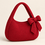 WeeNOD LoopMuse Bow Crochet Bag — DIY Kit or Ready-Made
