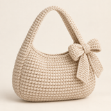 WeeNOD LoopMuse Bow Crochet Bag — DIY Kit or Ready-Made
