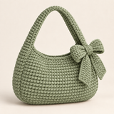 WeeNOD LoopMuse Bow Crochet Bag — DIY Kit or Ready-Made