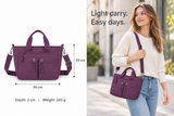 WeeNOD-X Water-Resistant Multi-Pocket Tote & Crossbody Bag