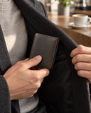 WeeNOD Espresso Snap Cash Wallet