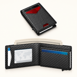 WeeNOD Pop-Up Bifold Wallet with ID Window & Money Clip