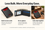 WeeNOD Pop-Up Bifold Wallet with ID Window & Money Clip