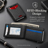 WeeNOD Pop-Up Bifold Wallet with ID Window & Money Clip