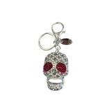 Skull Bling Charm (#C036) Bag Charms and Chains Purse Accessories