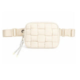 Quilted Crossbody Bag (1140-24) Elegant Solid Colors Crossbody Bag