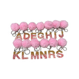 Initial Letters Small Charms Decorative with Keychain (#CL12)