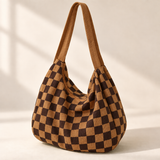 WeeNOD Avocado Polka Slouch Tote