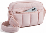 Puffy Nylon Mini Crossbody Bag — 2.4L