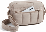 Puffy Nylon Mini Crossbody Bag — 2.4L