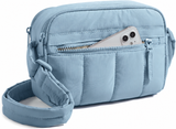 Puffy Nylon Mini Crossbody Bag — 2.4L