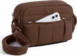 Puffy Nylon Mini Crossbody Bag — 2.4L