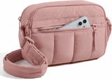 Puffy Nylon Mini Crossbody Bag — 2.4L