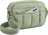Puffy Nylon Mini Crossbody Bag — 2.4L