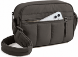 Puffy Nylon Mini Crossbody Bag — 2.4L