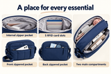 Puffy Nylon Mini Crossbody Bag — 2.4L