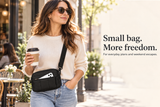 Puffy Nylon Mini Crossbody Bag — 2.4L