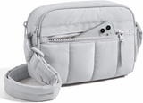 Puffy Nylon Mini Crossbody Bag — 2.4L