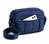 Puffy Nylon Mini Crossbody Bag — 2.4L