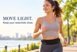 WeeNOD Slim Running Belt — Water-Resistant Phone Waist Pack