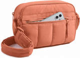 Puffy Nylon Mini Crossbody Bag — 2.4L