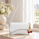 WeeNOD Cherry Charm Saddle Shoulder Bag